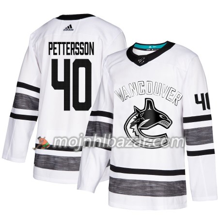 Dresovi Vancouver Canucks Elias Pettersson 40 2019 All-Star Adidas Bijela Authentic - Muške